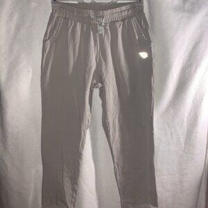 Women’s Baleaf Khaki Color Joggers Pants Athletic Wear Size Small Drawstring